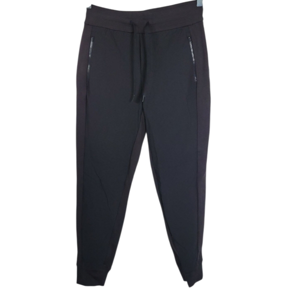 Athleta Headlands Hybrid Trek Jogger Pants Black Size 4 Zip Pockets Travel - Picture 5 of 16